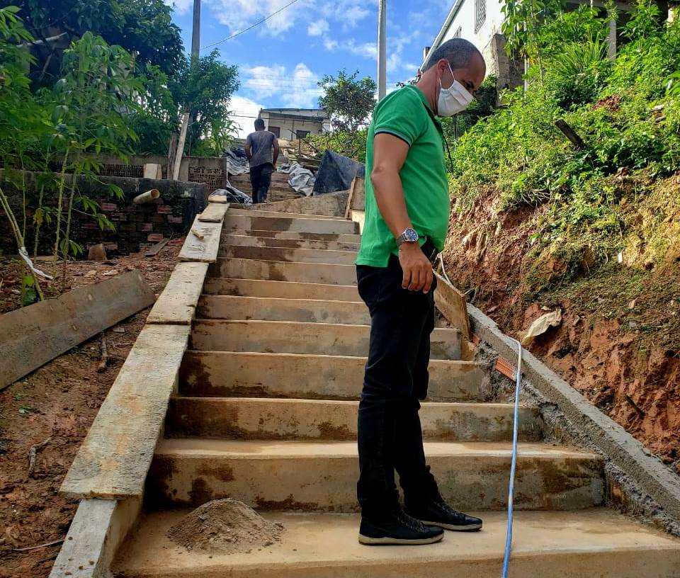 Camacã: Escadarias são recuperadas depois de 30 anos